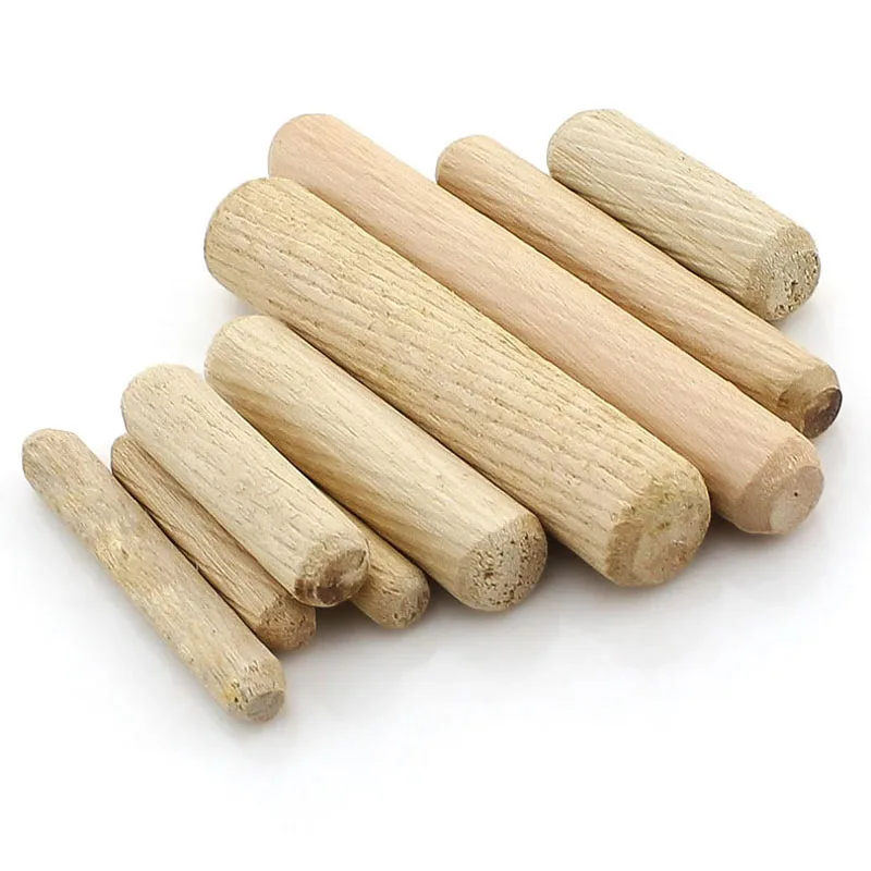 20PCS-M10*30/40/50/60/70/80 круглая пробка мебельный Соединитель с тремя в одном твил