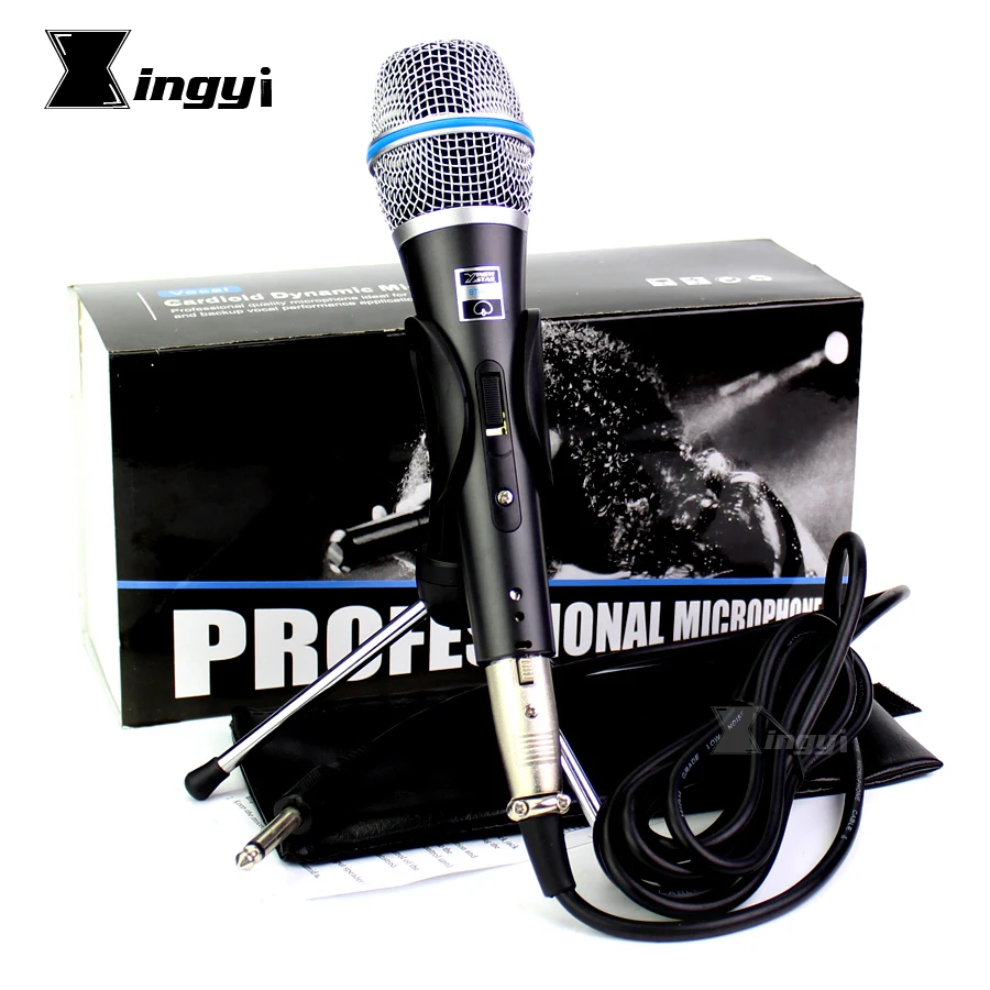 Переключатель BT87C Динамический Ручной держатель микрофона с настольной