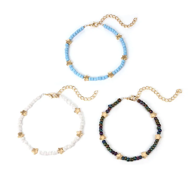 TTLIFE женское богемное ювелирное изделие из многослойного эластичного плетеного