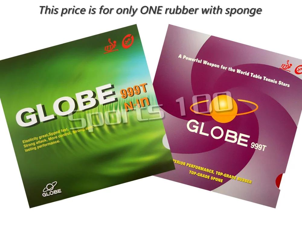 Насадка для пинг понга Globe 999T с губкой настольного тенниса|pingpong rubber|table tennistennis table