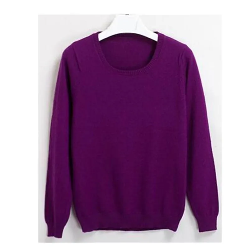 Hot selling New arrival women's Sweater Wool Female round neck pullover Knit Cashmere cultivating wild | Женская одежда