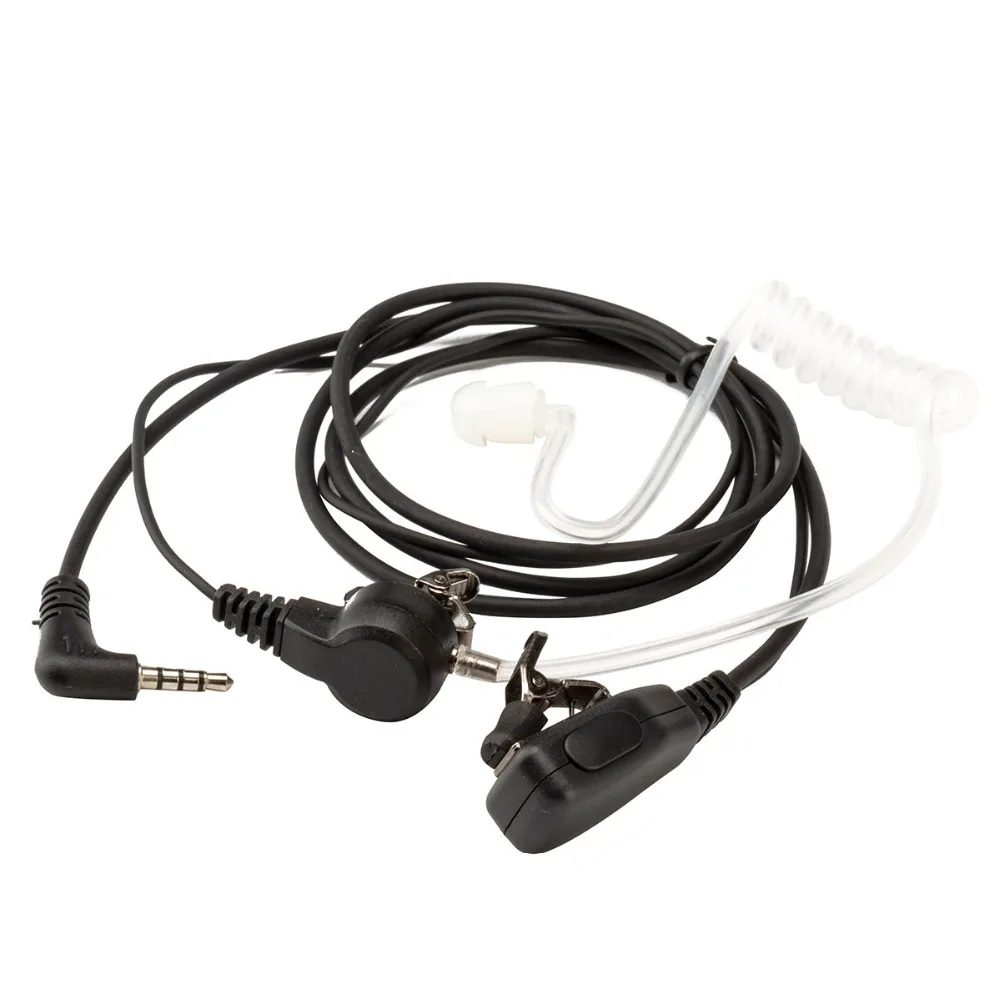 ABBREE PTT Mic Air Акустическая трубка наушники вкладыши Walkie Talkie гарнитура для Xiaomi Mijia