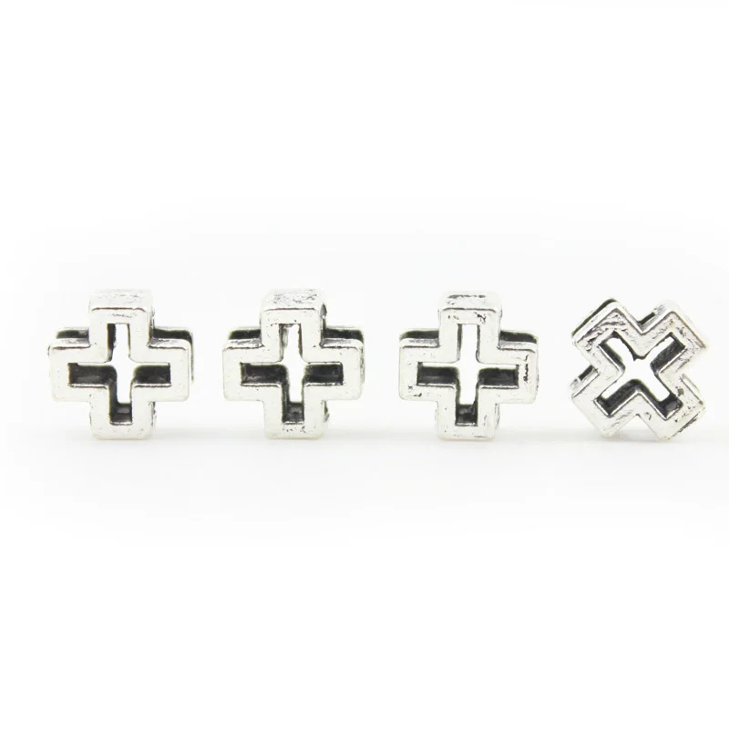 2020 горячие ювелирные изделия Античный цвет серебра Талисман Бусины Подходят