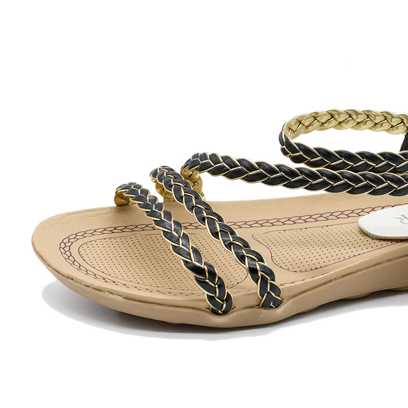 Бесплатная доставка женские босоножки большие размеры 36 42 Летняя женская обувь