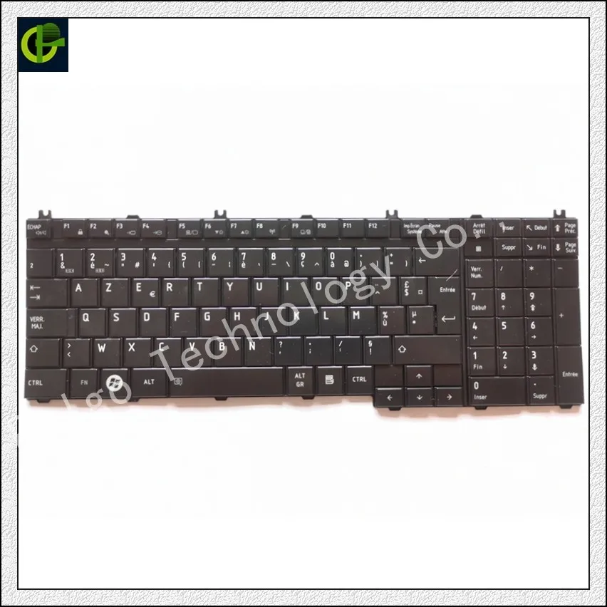 Французский Azerty Клавиатура для ноутбука Toshiba AETZ1F00010-FR AETZ1F00210-FR L555-10R L555-10U L555-10V L555-11K
