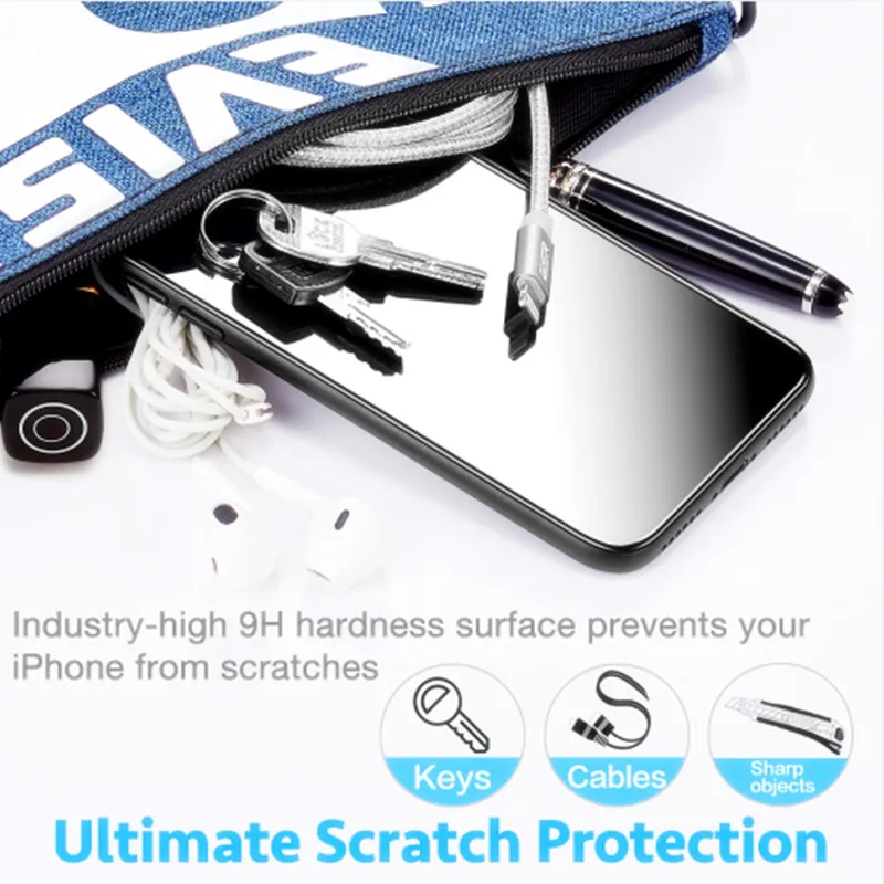 Защитная пленка для экрана iPhone X XS XR Max esrstroner защита из закаленного стекла