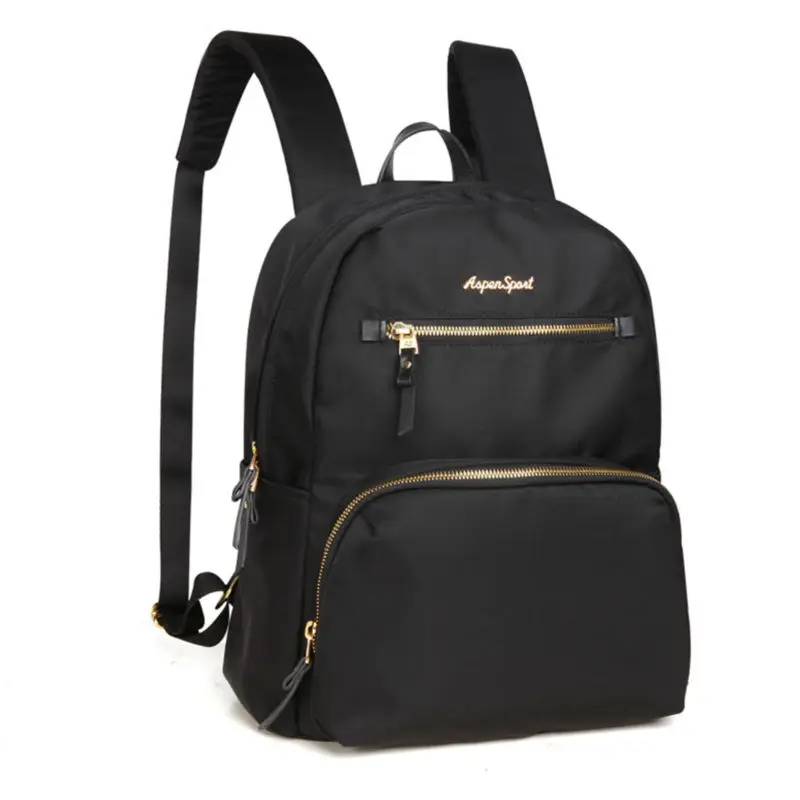 AspenSport женские холщовые рюкзаки Mochila, повседневные школьные сумки для девочек-подростков, женская мода, для путешествий, 8л, черный/темно-синий