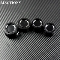 motorcycle black frontrear axle nut covers cap for harley sportster xl 1200 883 touring electra glide road king softail dyna
