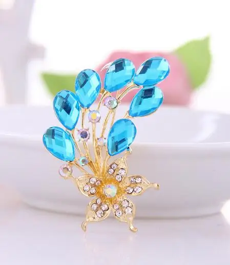 Креативная брошь в виде цветка ювелирные изделия для женщин/мужчин модные броши