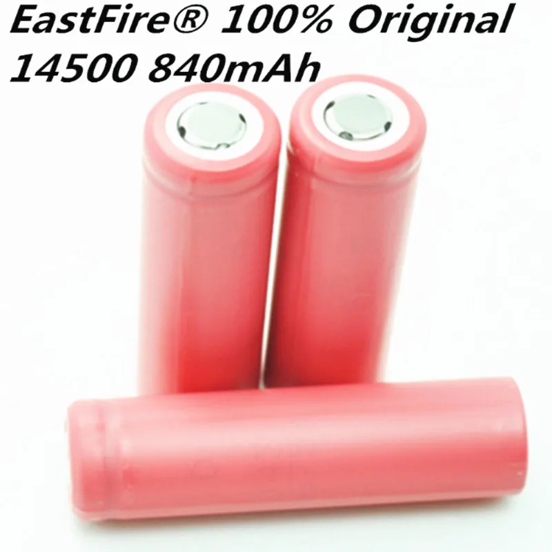 10PCS Battery EastFire 14500 3,7 V 840mAh для Sanyo батареи аккумуляторная батарея UR14500P безопасные батареи - Цвет: 10PCS Battery