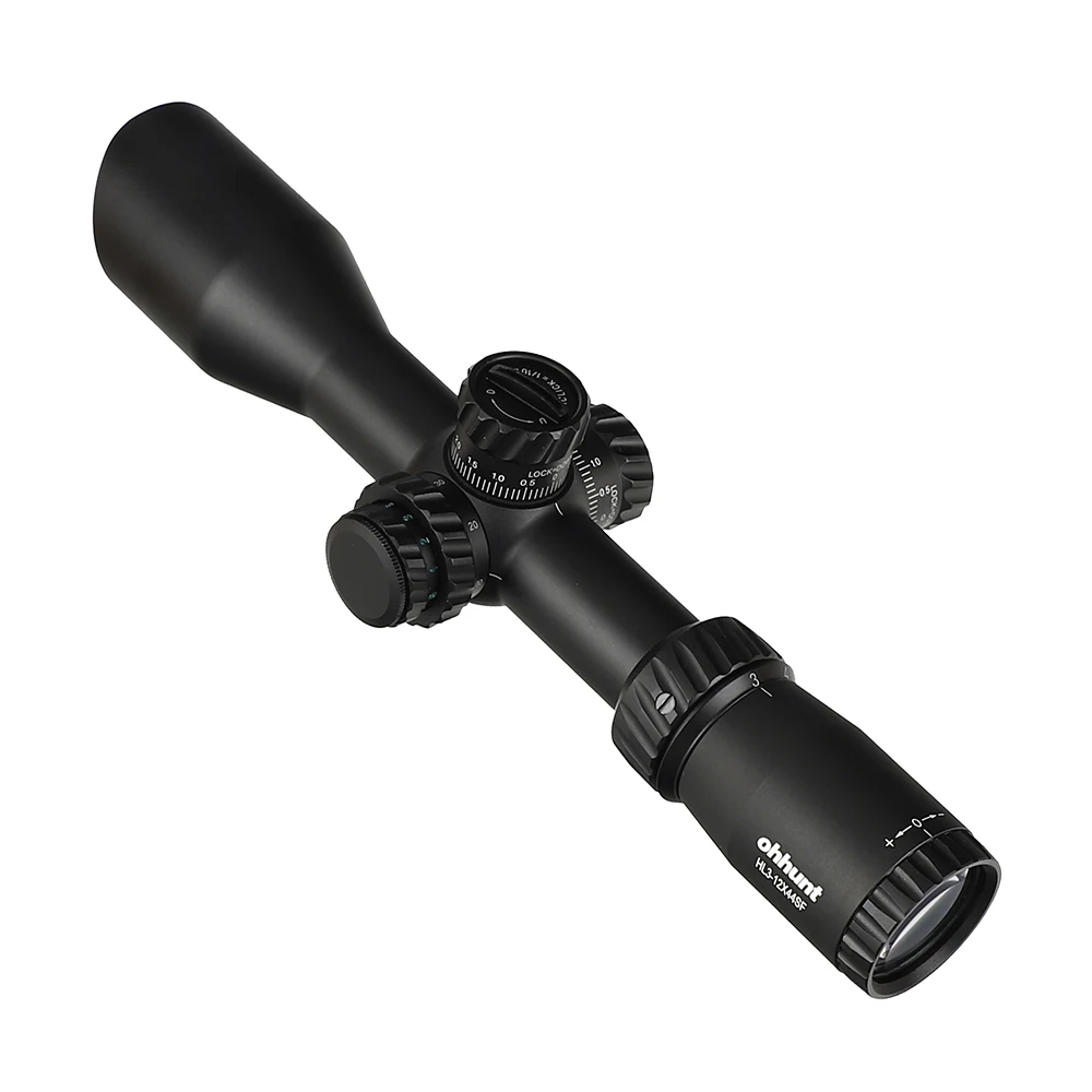 Ohhunt HL 3 12X44 SF охотничий оптический прицел стеклянная гравированная сетка RGB с