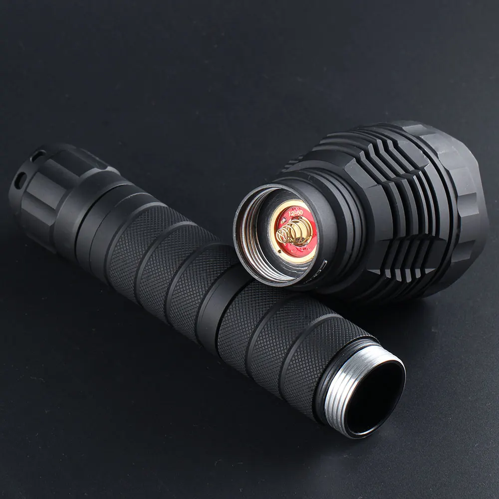 Светодиодный фонарик Convoy L2 CREE XHP50.2 медное покрытие DTP линза с ar покрытием 2400lm