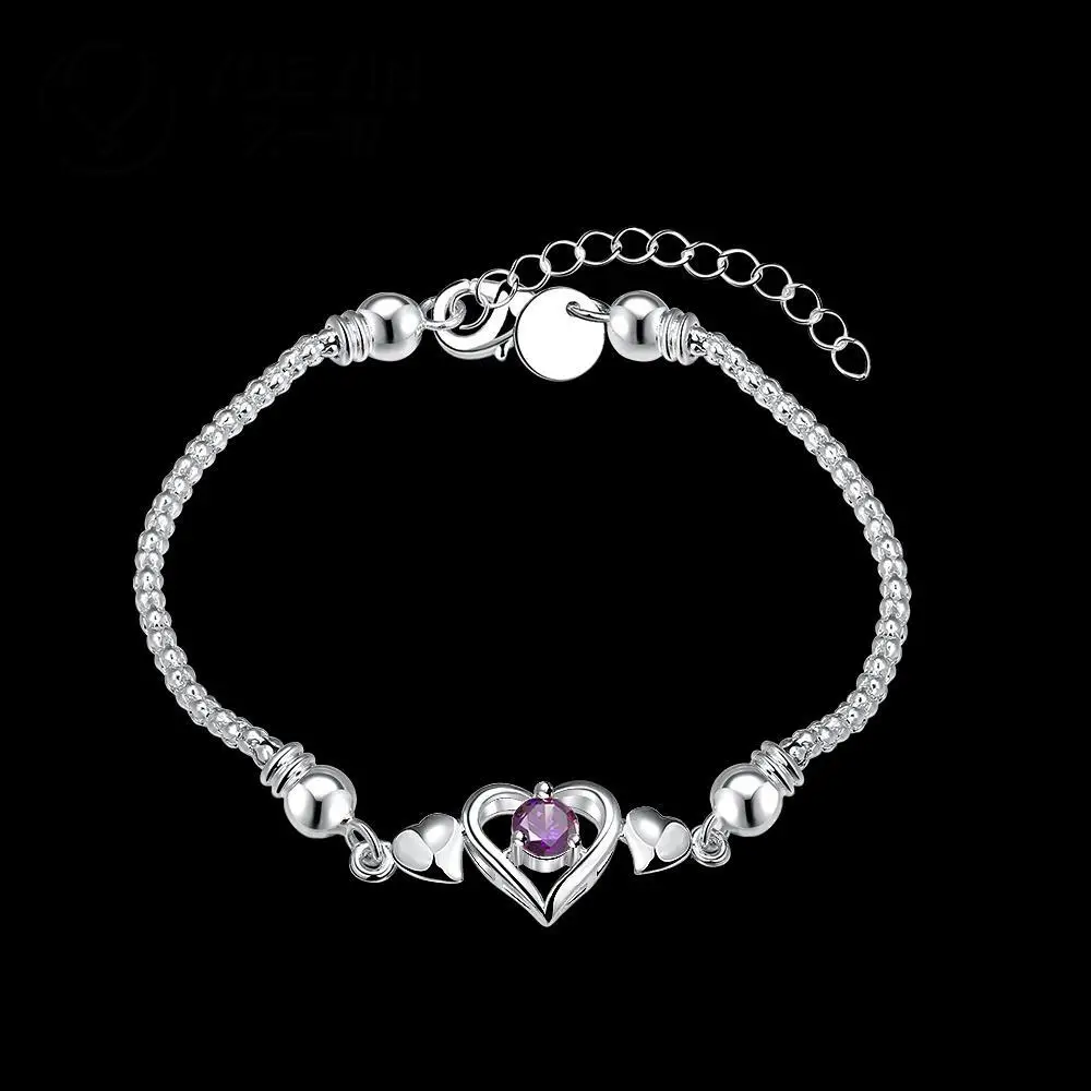 Оптовая продажа модный посеребренный браслет для женщин высококачественные