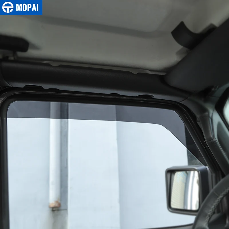 MOPAI, автомобильные козырьки для окон Jeep Wrangler JL, автомобильные солнцезащитные козырьки для окон, защита от дождя, защита от солнца, защита, автомобильные аксессуары