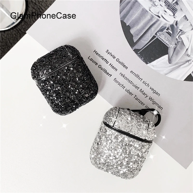 GlamPhoneCase Blingbling Блестящий Airpods1/2 поколение защитный чехол Apple беспроводная Bluetooth
