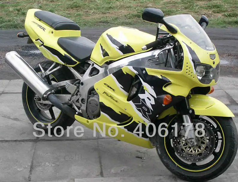 

Комплект обтекателей 96 97 CBR 900 RR для Honda CBR900RR 893 1996 1997 CBR 900RR, спортивные мотоциклетные Обтекатели желтого и черного цвета