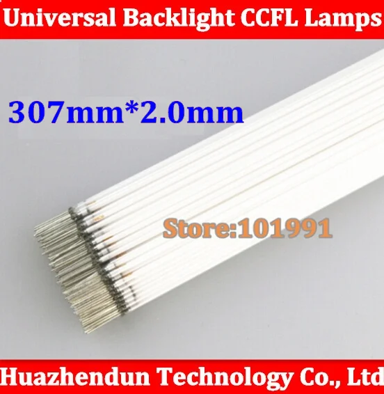 New Super light 307MMX2.0mm CCFL backlight tube 307 MM LCD CCFL lamp backlight 30pcs/lot Free shipping