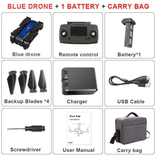1 Battery LeadingStar MJX Bugs 4W B4W gps бесщеточный складной Радиоуправляемый Дрон 5G Wifi FPV с камерой 2K RC Квадрокоптер VS F11 RC вертолет - Цвет: 1 Battery