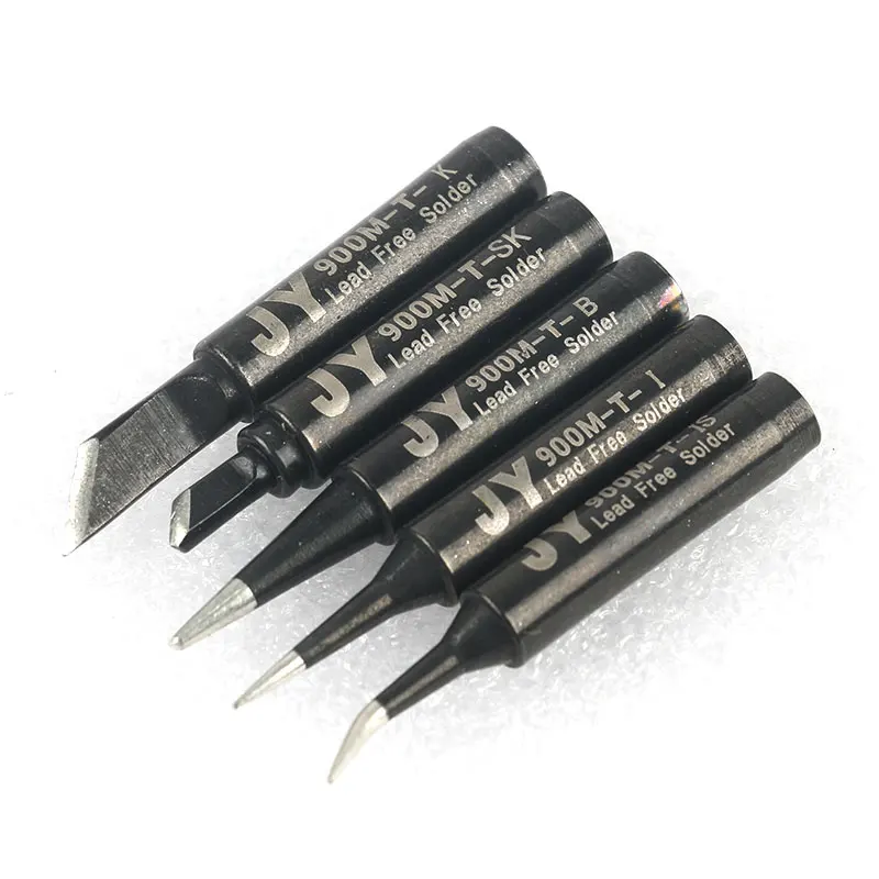 14 шт./лот JY черный свинца паяльная паяльников 900M-T-K для Hakko 936 FX888/888D SAIKE 909D/852 cxg 936d
