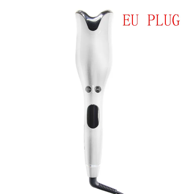 EU PLUG Автоматическая Плойка для завивки волос, палочка для завивки волос, 360 градусов, волшебный ролик, щипцы для завивки волос, вращающиеся керамические салонные Инструменты для укладки волос, Прямая поставка - Цвет: EU PLUG