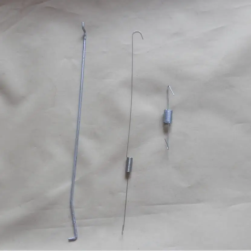 3PCS KIT Дроссельная заслонка возвратный пружинный регулятор пружинный стержень подходит HONDA GXV160 вертикальный вал OHV косилка карбюратор контроль скорости комплекты - Цвет: 3PCS KIT