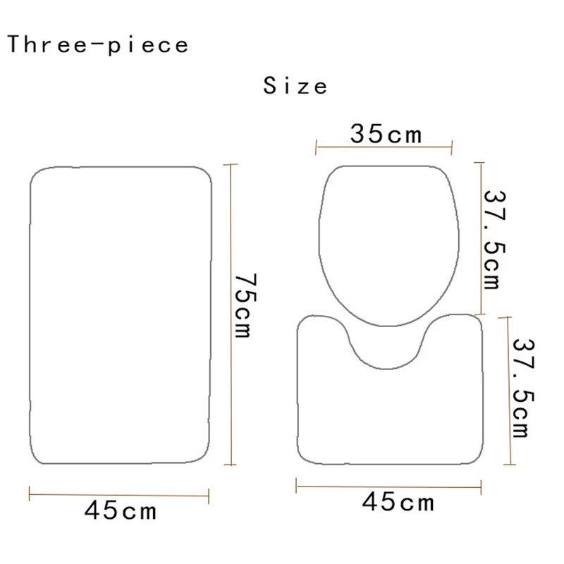 HomeMiYN 2019 коврик для ванной с рисунком динозавра в стены 4 шт. набор Коврик