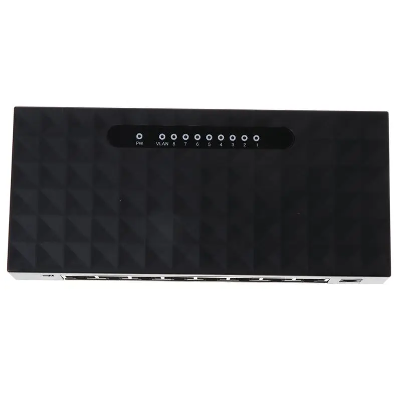 Сетевой коммутатор с 8 портами RJ45 100/1000 Мбит/с Gigabit Ethernet|Сетевые коммутаторы| |