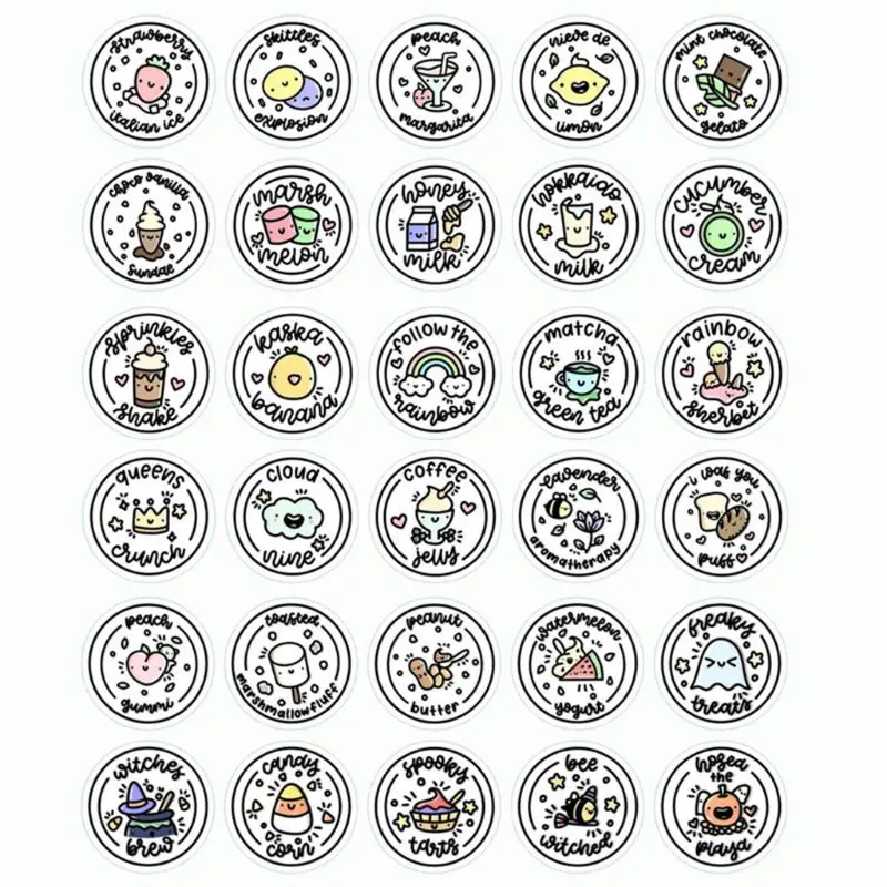 Водонепроницаемый круглый слайм стикер контейнеры коробка для хранения