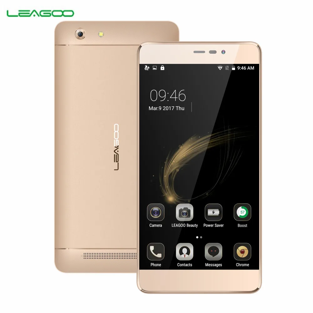 Leagoo Shark 5000 мобильный телефон 3G мАч Android 6 0 5 дюймов HD ips mt6580a четыре ядра 1 ГБ