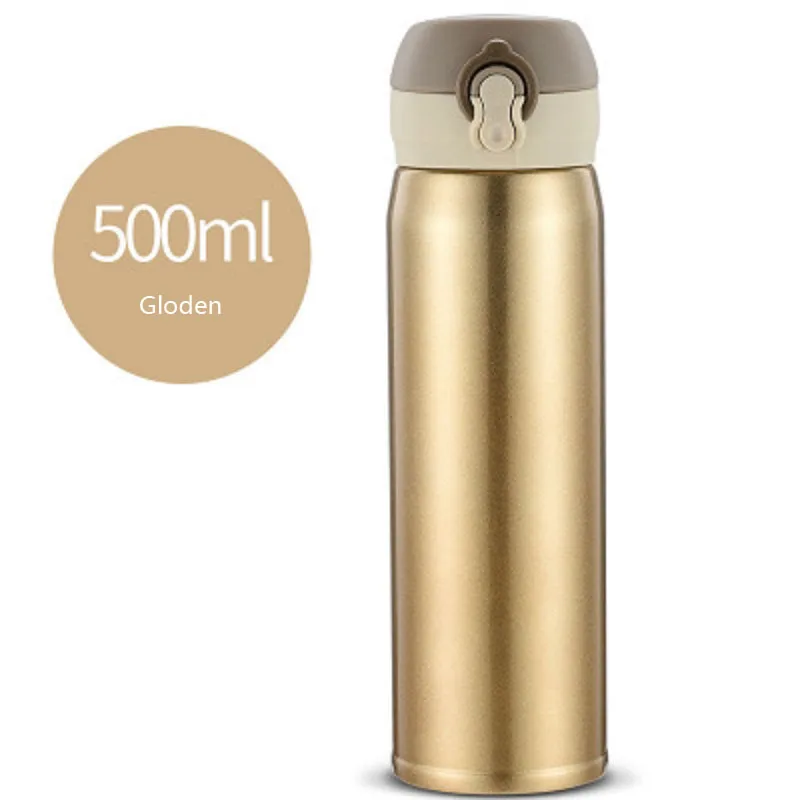 500 мл Термокружка Из нержавеющей стали термос бутылка для воды кухонные