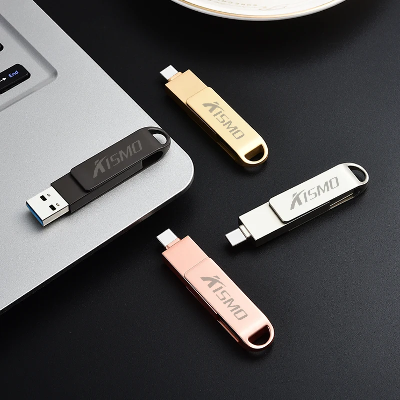 USB флеш накопитель Kismo 3 0 OTG Type C для Samsung S8 S9 Note 9 Huawei P10 P20 Mate 10 XiaoMi Mi6 Mi8 5X|USB
