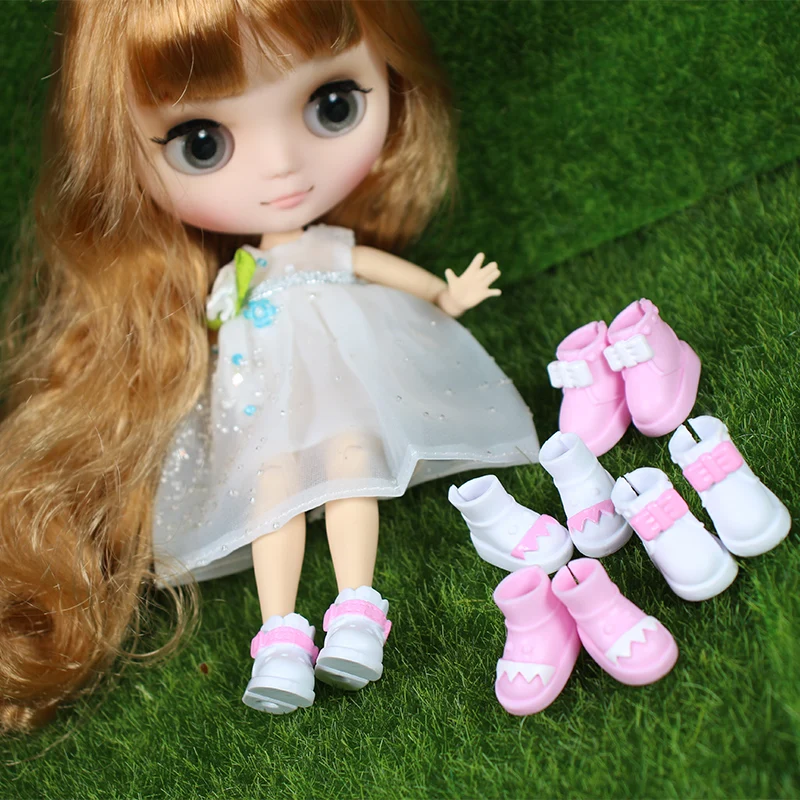 Обувь для 1/12 BJD OB11 резиновая обувь с бантом подходит 1/8 подарков middie toys|Куклы| |