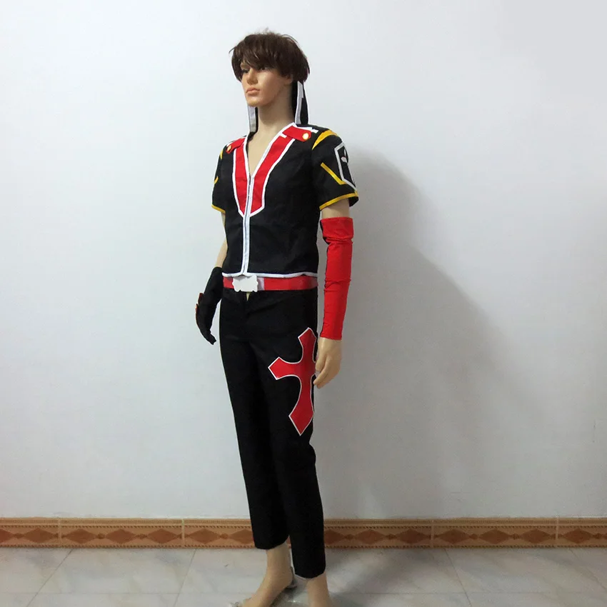 Blazblue Naoto Kurogane Рождественская вечеринка Хэллоуин униформа наряд косплей костюм на