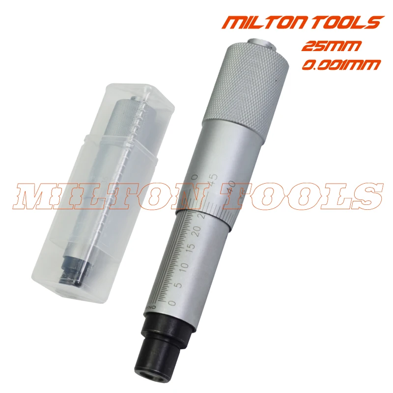 0 25 мм x0.001mm Мирон микрометр глава главы 6 шт./лот!|Микрометры| |