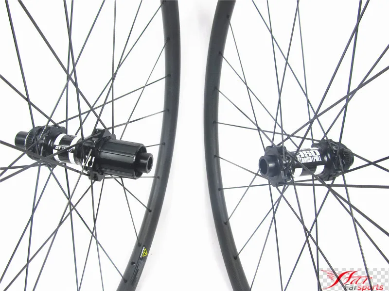 Far sports FS27T-27-23 DT350 23D 27 Вт безhookless и бескамерные MTB карбоновые обода колеса, горный велосипед для гонок кросс-кантри углеродистой колесной набор с DT концентратором