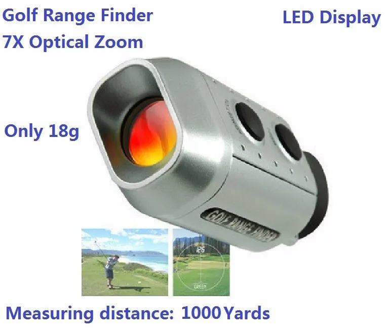 7x прицел для гольфа дальномер для гольфа цифровой дальномер для гольфа тренировочные инструменты оптический телескоп расстояние тестирования 1000 ярдов мера