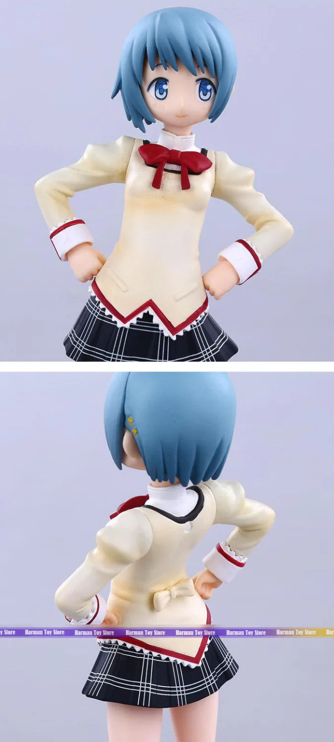2016 новинка Японские Оригинальные фигурки 17 см из ПВХ Puella Magi Madoka Magica Miki Sayaka детские