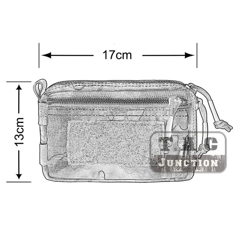 Тактическая Сумка Emerson MOLLE со встроенным мусором, поясная сумка Emerson gear, аксессуар, сумка для повседневного использования, военная экипировка, Coyote, коричневая