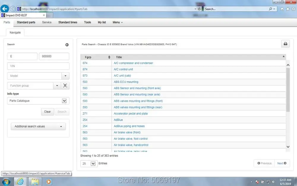 Для Volvo автобусов и грузовиков 2019 запасные части с ремонтом ручная ударная 8137|ПО| |