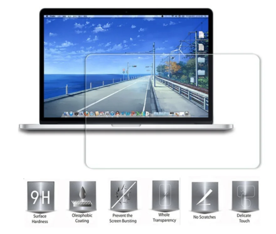 Закаленное стекло для Apple MacBook Air 13,3 A1932 A2159 A1369 A1466 13 11,6 дюймов A1370 A1465 Mac Book защита экрана планшета