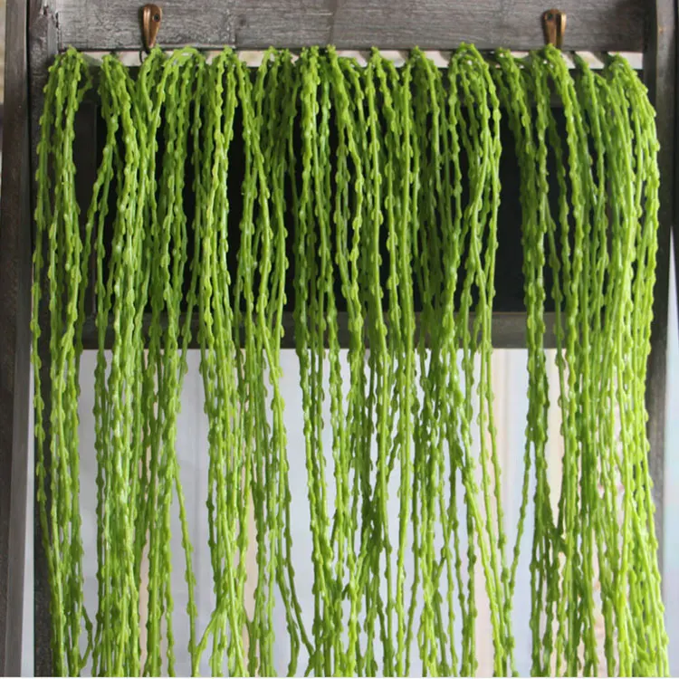 1 шт. искусственное растение имитирует зеленые листья пластиковая трава ветка