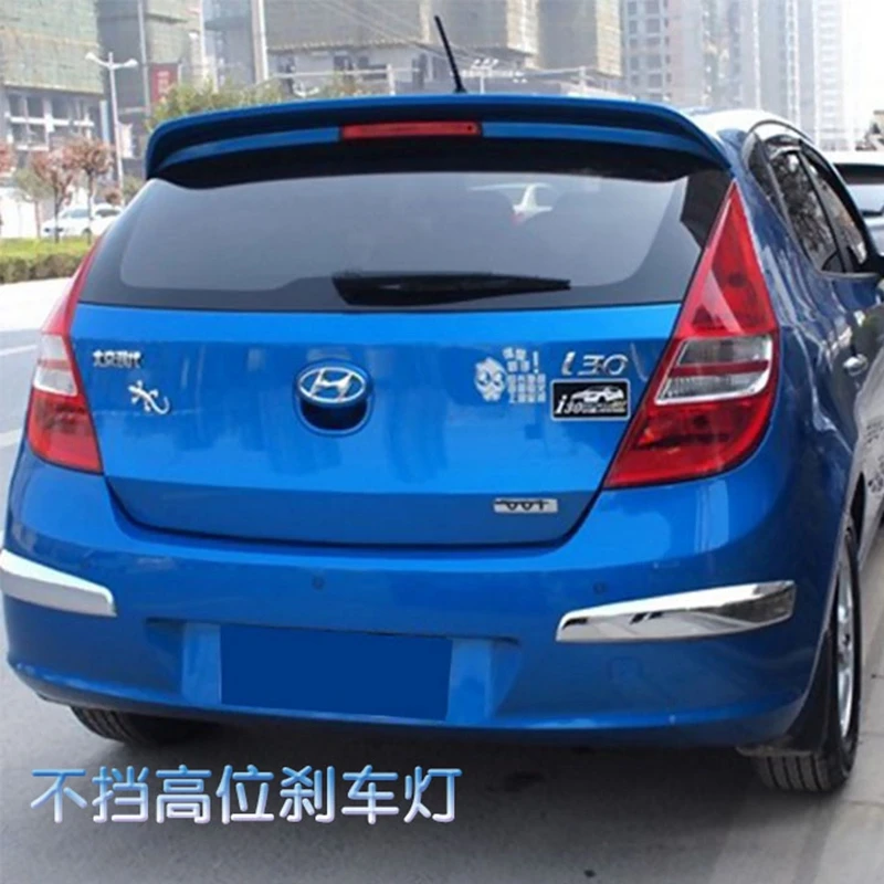 Спойлер для Hyundai I30 спойлер из АБС материала заднего крыла автомобиля задний