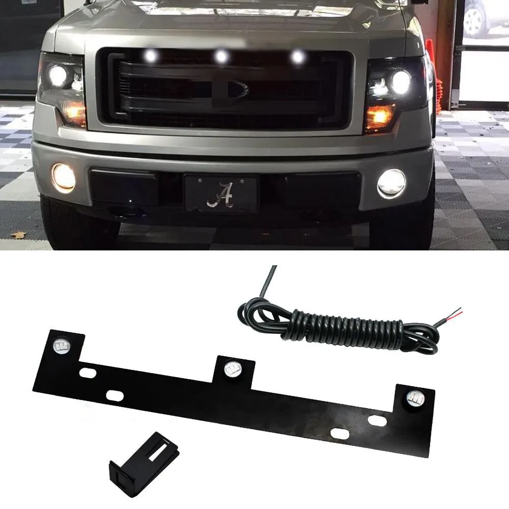 Для Ford Raptor 2009 2015 F150 Средний светодиодный светильник белый декоративный