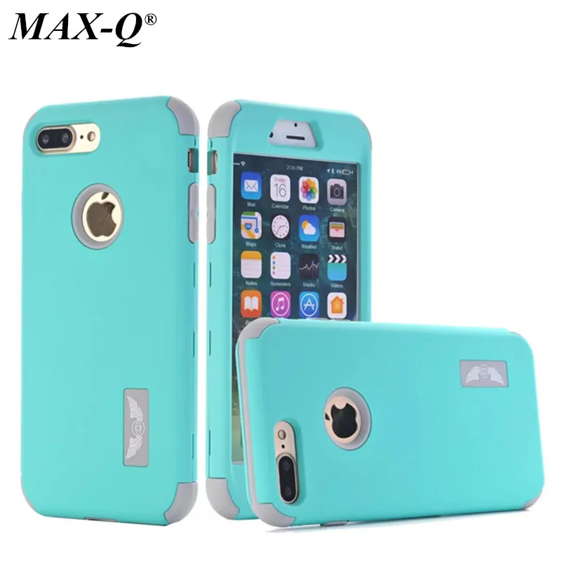 New For Apple iPhone 6/6S 7 Plus/7 Protect Case Cover Hybrid Dual Layer Shockproof Silicon Hard Rugged Phone Cases |
