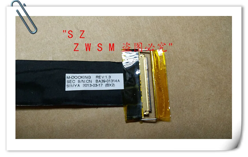Оригинальный новый кабель для Samsung XE500T1C XE700T1C BA39 01314A ATIV Smart PC Клавиатура Базовая