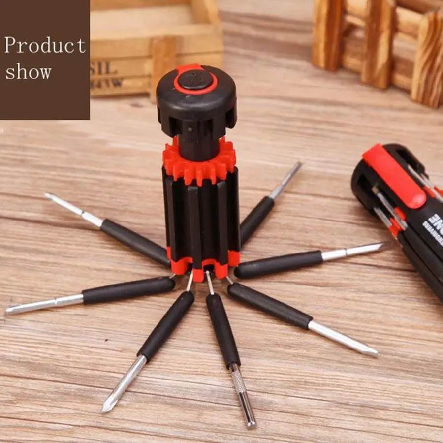 Многофункциональные 8 в 1 отвертки 6 экологически чистые энергосберегающие