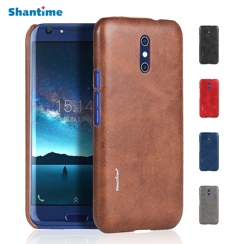 Роскошный чехол для телефона из искусственной кожи Для Doogee BL5000, Чехол Для Doogee BL5000, деловой чехол, кожаная задняя крышка