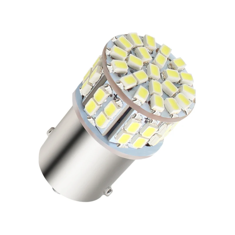 10 шт. 1156 светодиодная сменная лампа P21W 50SMD 1206 Ba15s Светодиодная для автомобильного