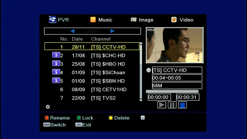 5 шт. GTMedia V9 супер Full HD DVB-S2 спутниковый ресивер же V8 Nova Обновление от V8 супер декодер поддержка H.265 встроенный WiFi