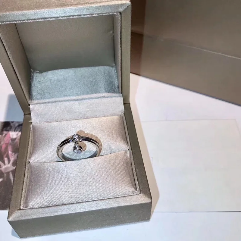 MY Crystal, Круглый Циркон, 925 пробы, серебряное, с кисточкой, кольцо на палец, Кристальное кольцо, любовь навсегда, для женщин, свадебное, Srackable, ювелирное изделие